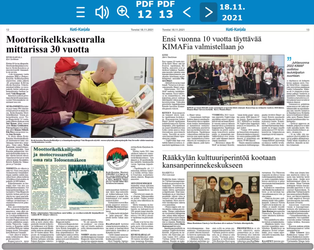 N k islehti J lleen Avoinna Maksutta Koti Karjala